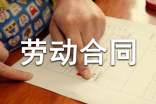 【热】劳动合同范本