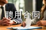 聘用合同范本(合集15篇)