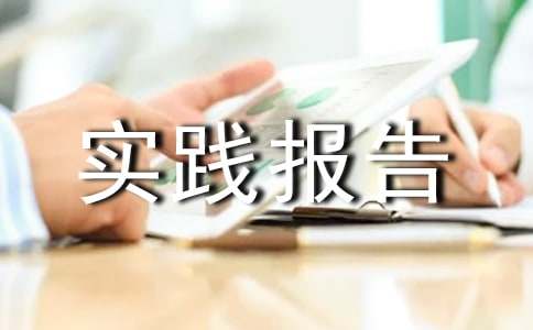 暑假个人社会实践报告